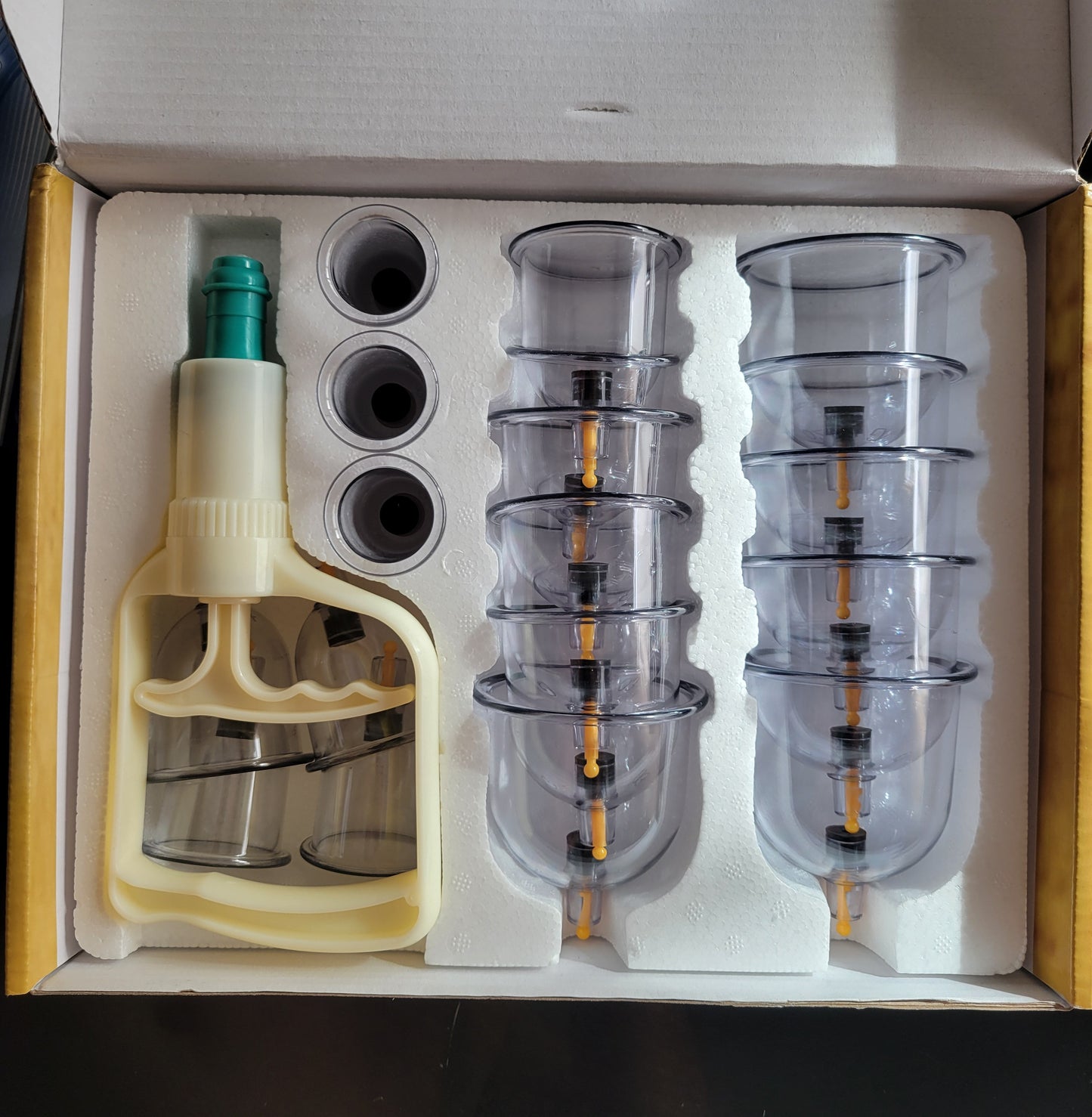 Kits Cupping Hijama 18 ventouses Hijama (20 pcs / 8.99€ l'unité)