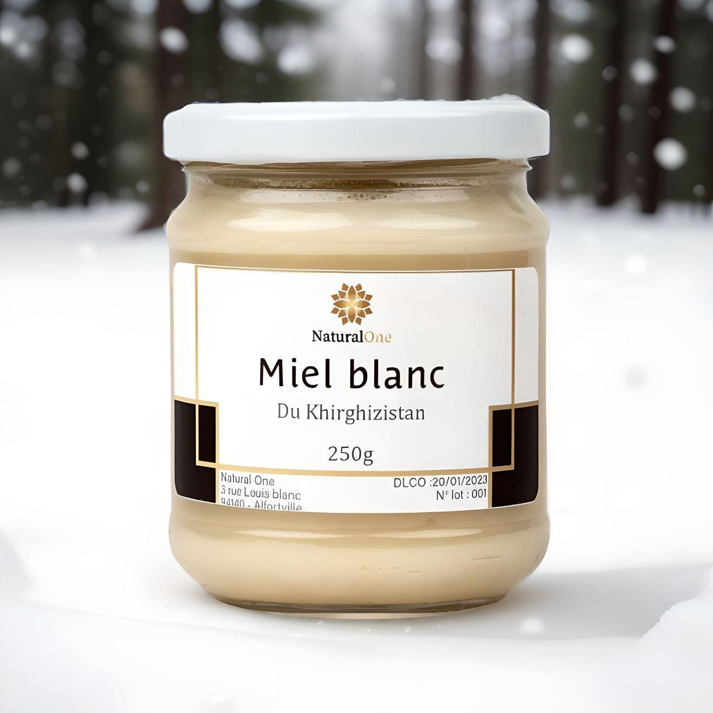Miel Blanc du Kirghizistan - 250g