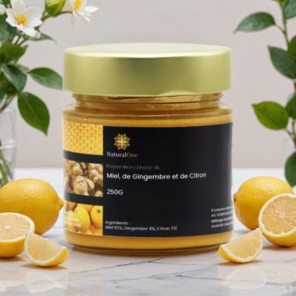Miel Gingembre Citron - 250g