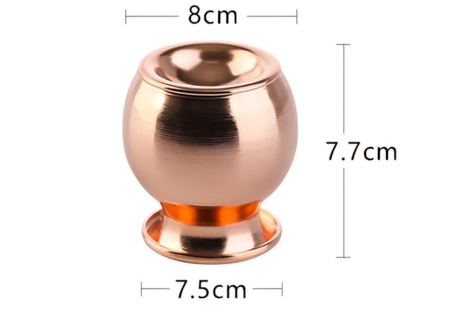 Ventouse Hijama en Cuivre – Taille XL 7,5 cm