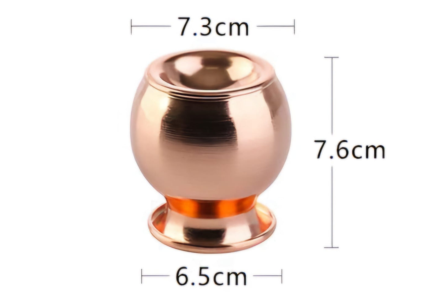 Ventouse en Cuivre – Taille L (6,5 cm)