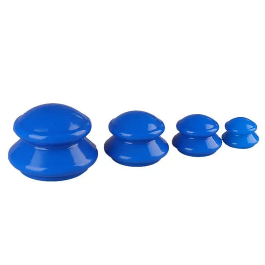 Kit Ventouses massage en Silicone (4 pièces)