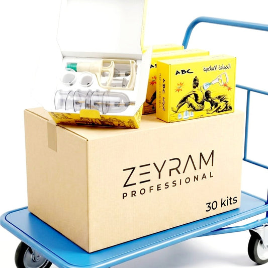 Kit ventouse Hijama en gros (30 pcs - 6.99€ l'unité)